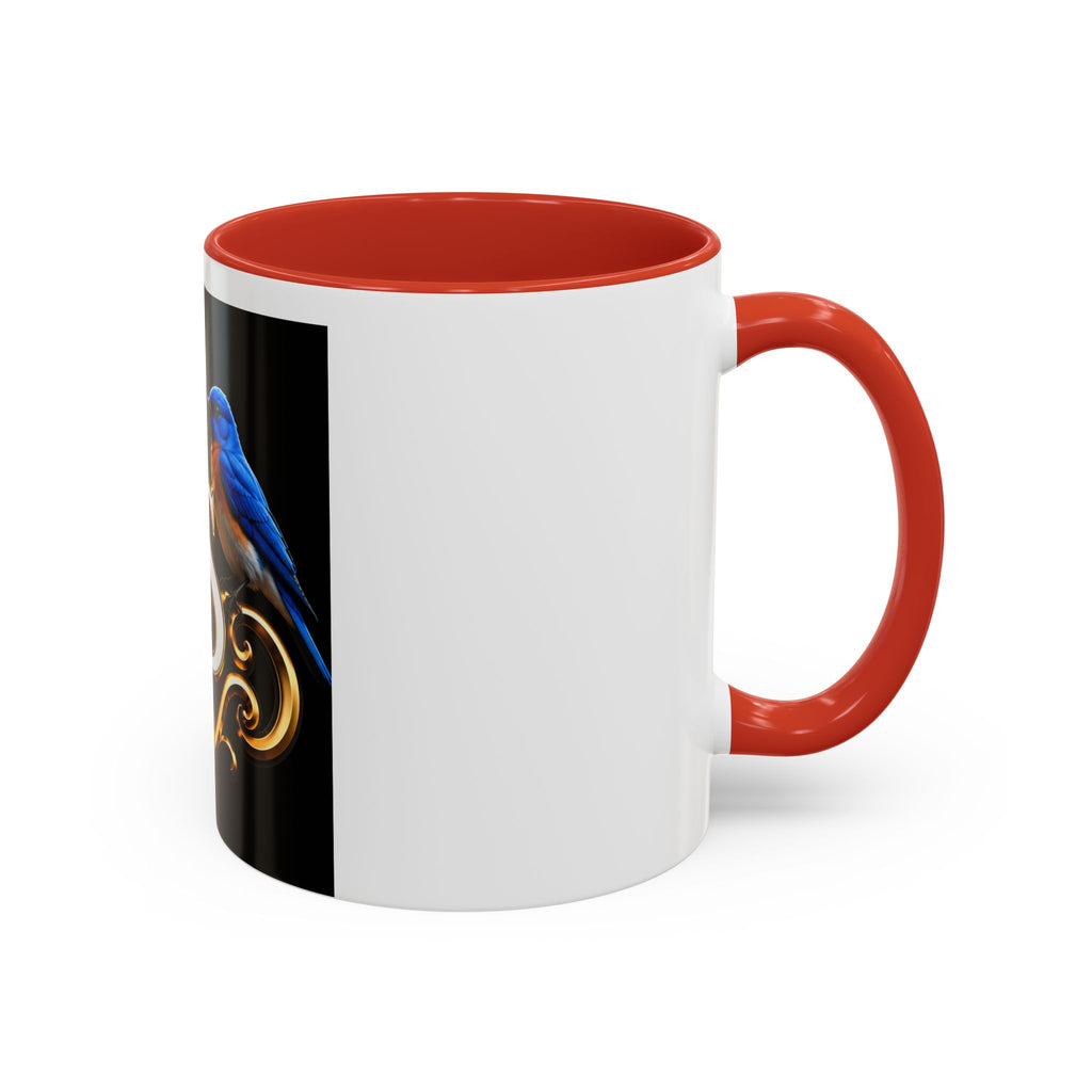 Jesus Trusts Us Coffee Mug — Bluebird Faith Accent Mug (11/15oz)