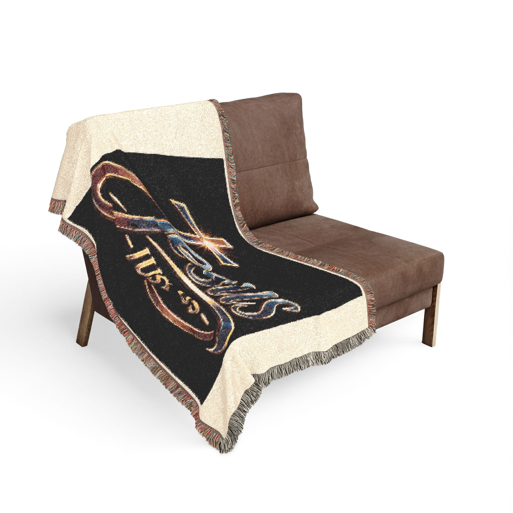 Jesus - Just Us Woven Blanket