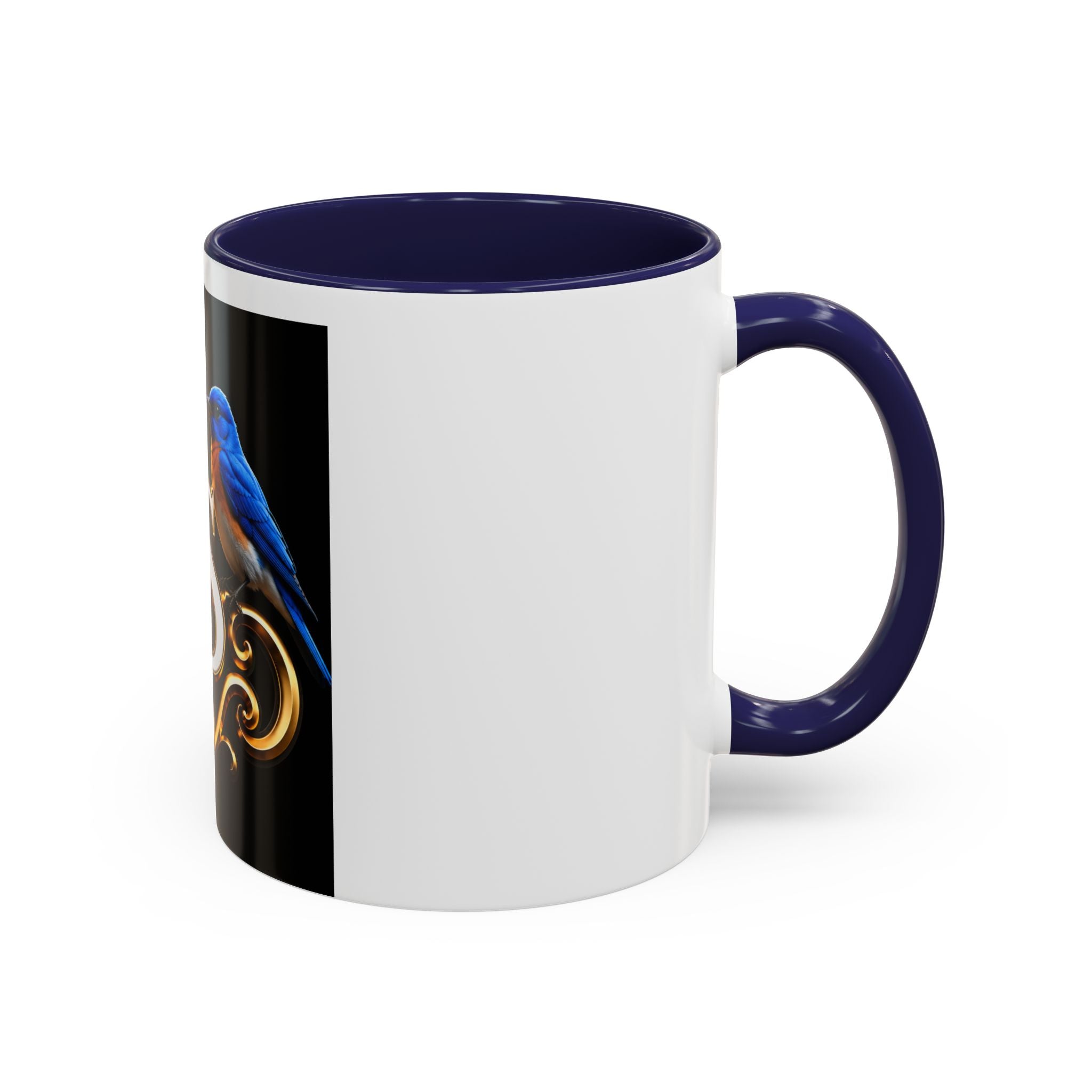 Jesus Trusts Us Coffee Mug — Bluebird Faith Accent Mug (11/15oz)