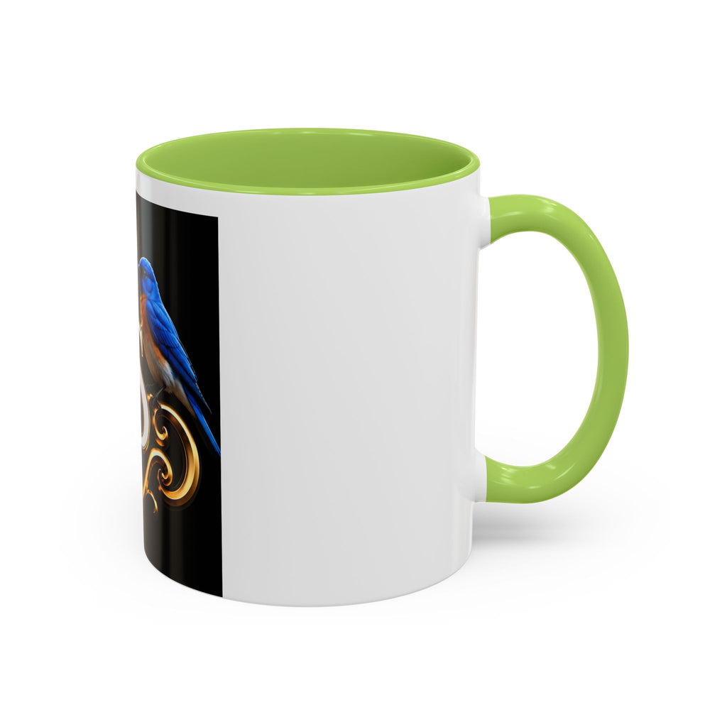 Jesus Trusts Us Coffee Mug — Bluebird Faith Accent Mug (11/15oz)