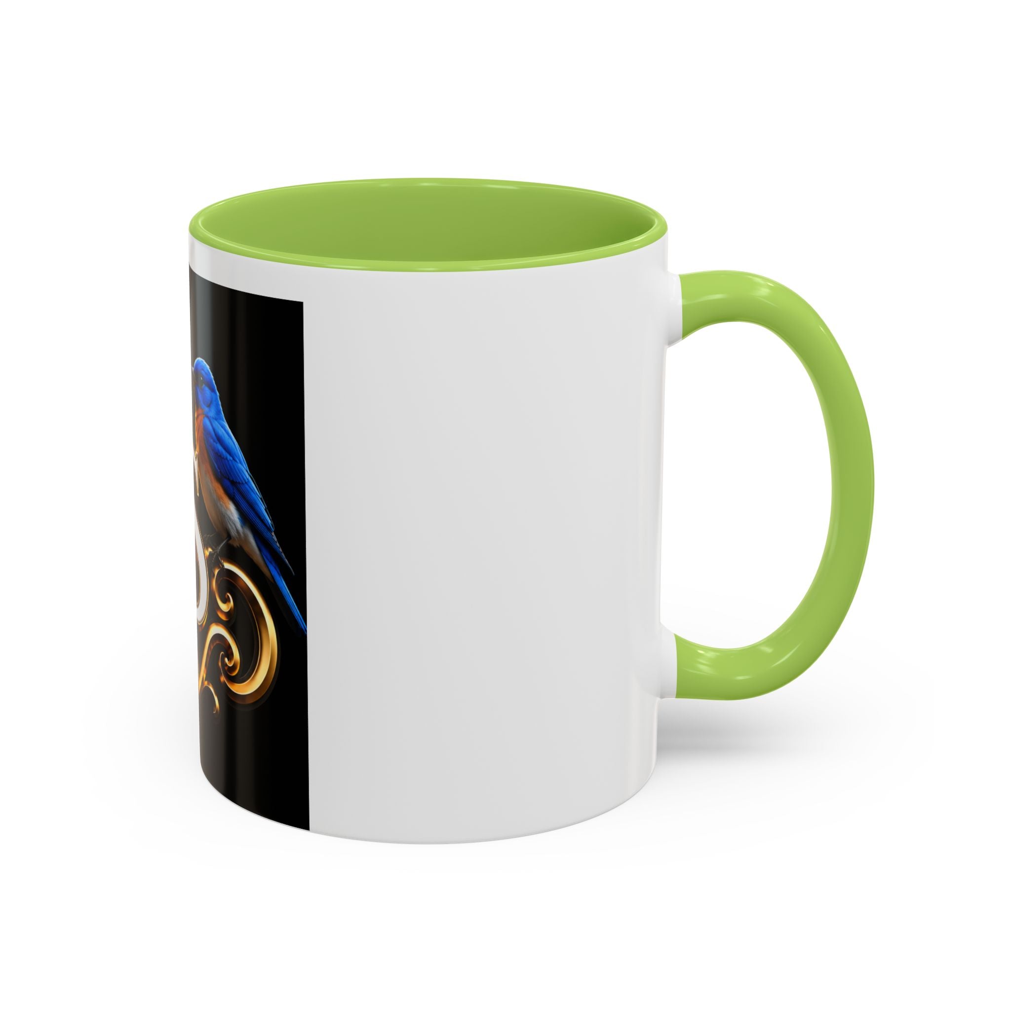 Jesus Trusts Us Coffee Mug — Bluebird Faith Accent Mug (11/15oz)