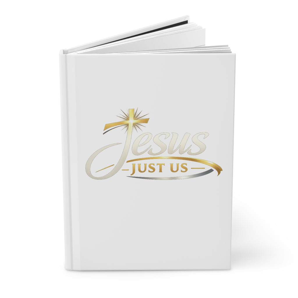 Hardcover Journal — "Jesus Love Makes the World Go Round" Inspirational Christian Notebook