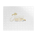 Star & Script Custom Puzzle — "Just Us" Gold Design (110–1014 pcs)