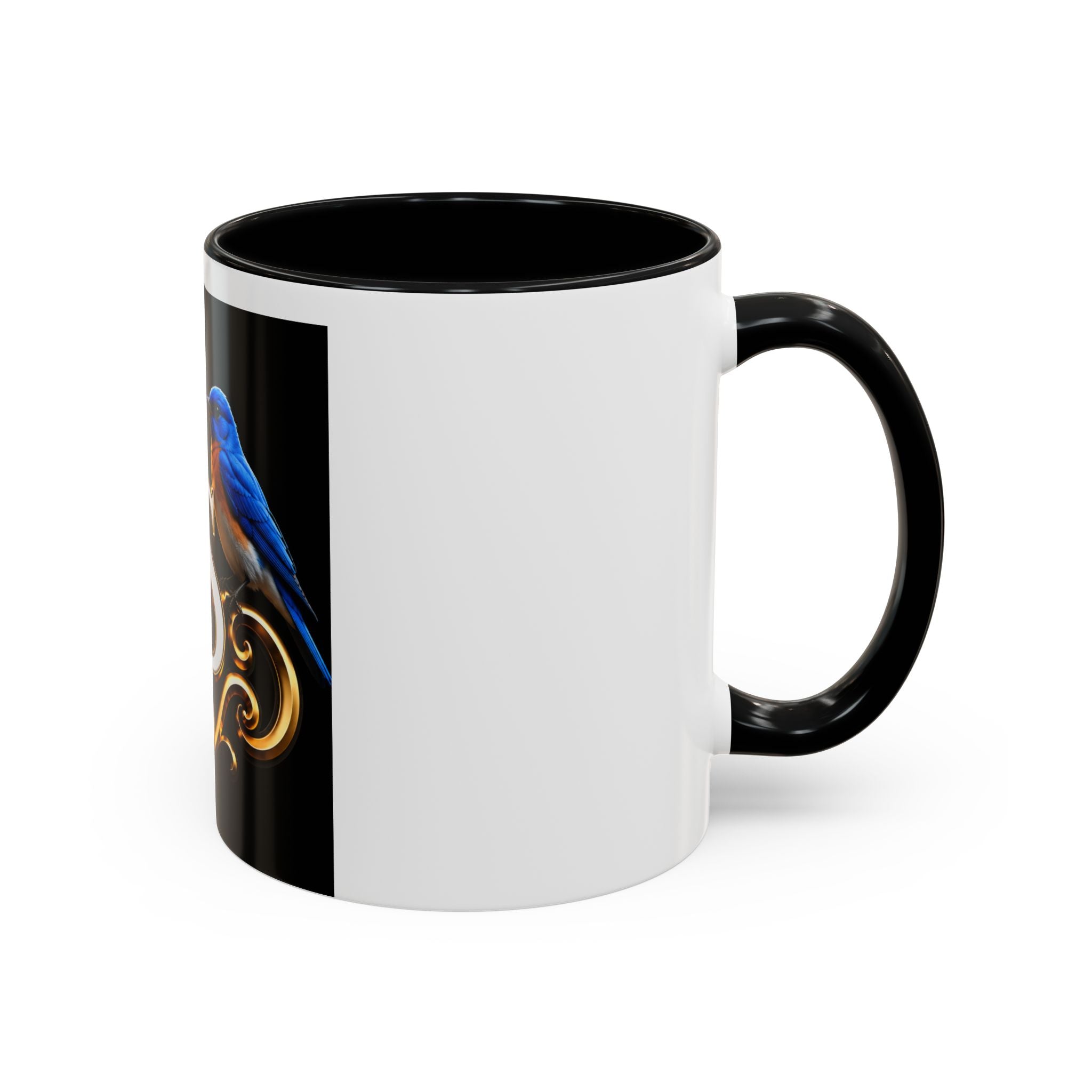 Jesus Trusts Us Coffee Mug — Bluebird Faith Accent Mug (11/15oz)