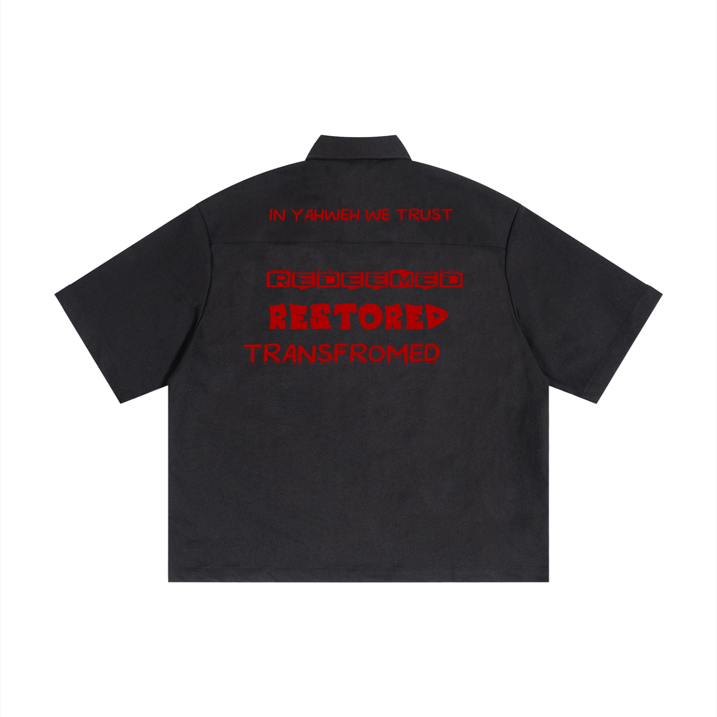 Unisex Boxy Heavyweight Short Sleeve Shirt