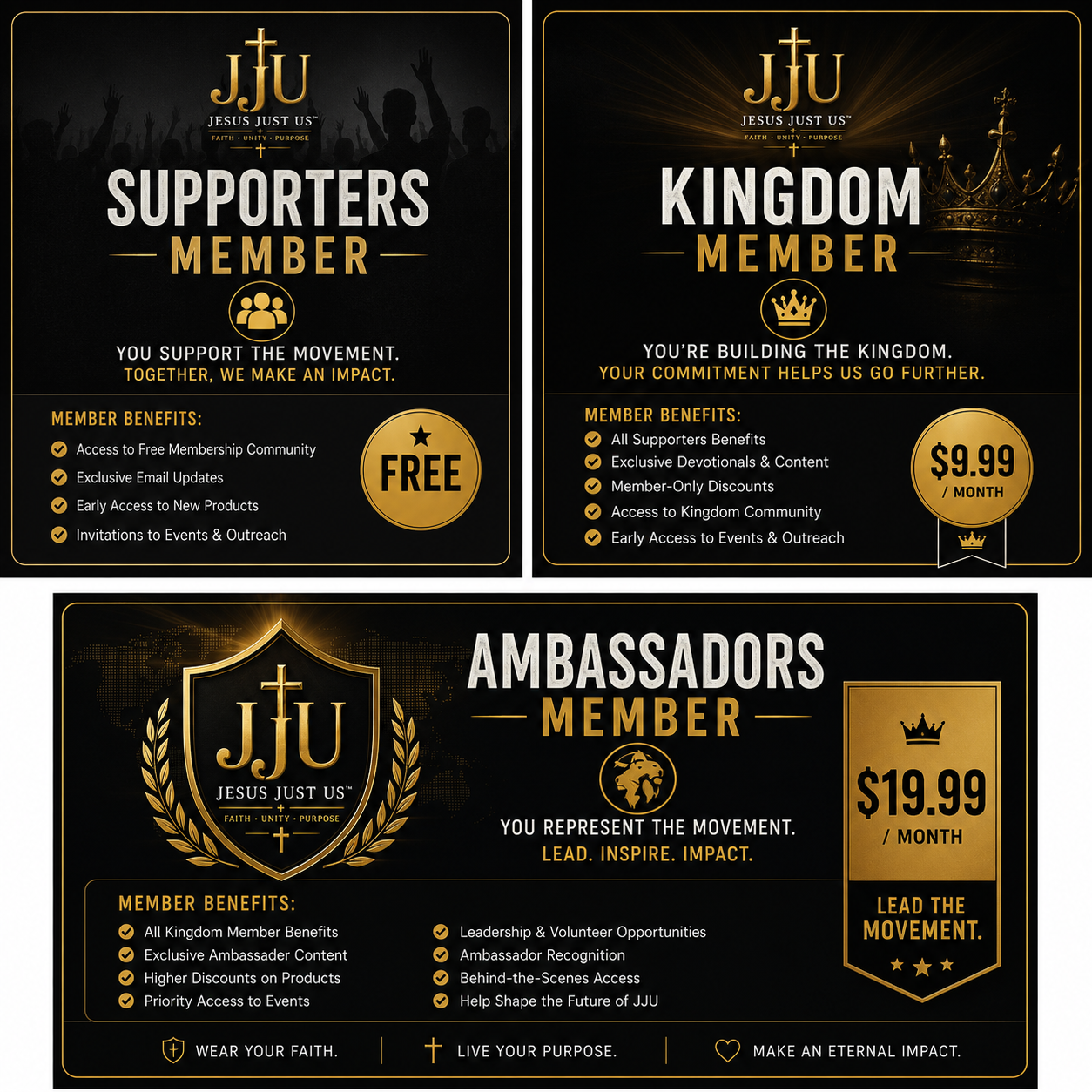 🥉 Supporter Member – Free